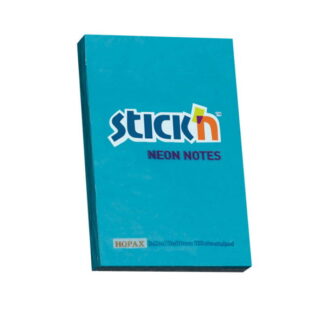 Bloc de notite adezive neon albastru 76*51mm 100f