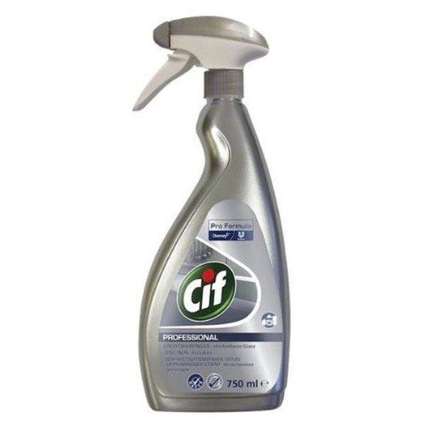 Solutie pentru plita 750ml Cif Spray Inox Profesional