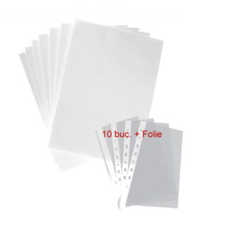 Hirtie pentru birou 10foi+folie A4 80g