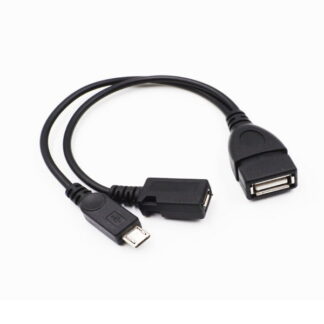 Cablu Micro USB M/F - USB Female OTG 15cm