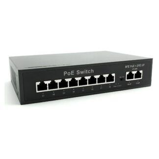 Switch POE 8+2port 100Mb (100W)