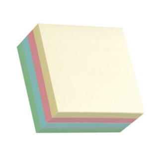 Bloc de notite adezive pastel 76*76mm 100f