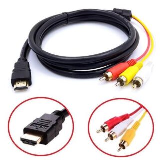 Cablu video HDMI-M to RCA 1m