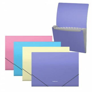 Mapa A4 cu elastic ErKr 12 compartimente