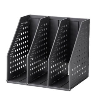 Suport vertical Deli A4 3 sectii pliabil