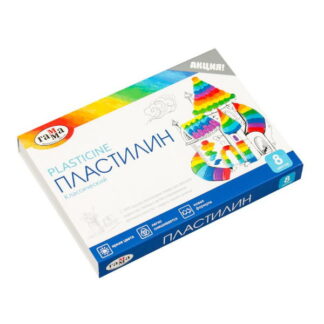 Plastilina Gamma clasic 8culori