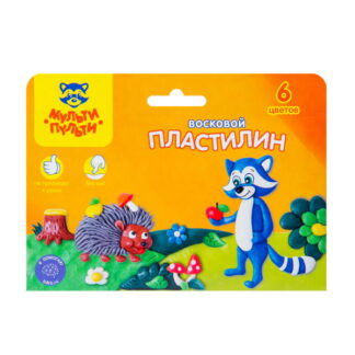 Plastilina Multi-Pulti 6culori de ceara