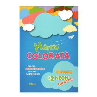 Set hirtie colora 10culori