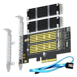 Placa PCI-E 2 port NVME
