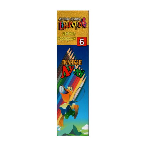 Creioane colorate Limpopo 6buc