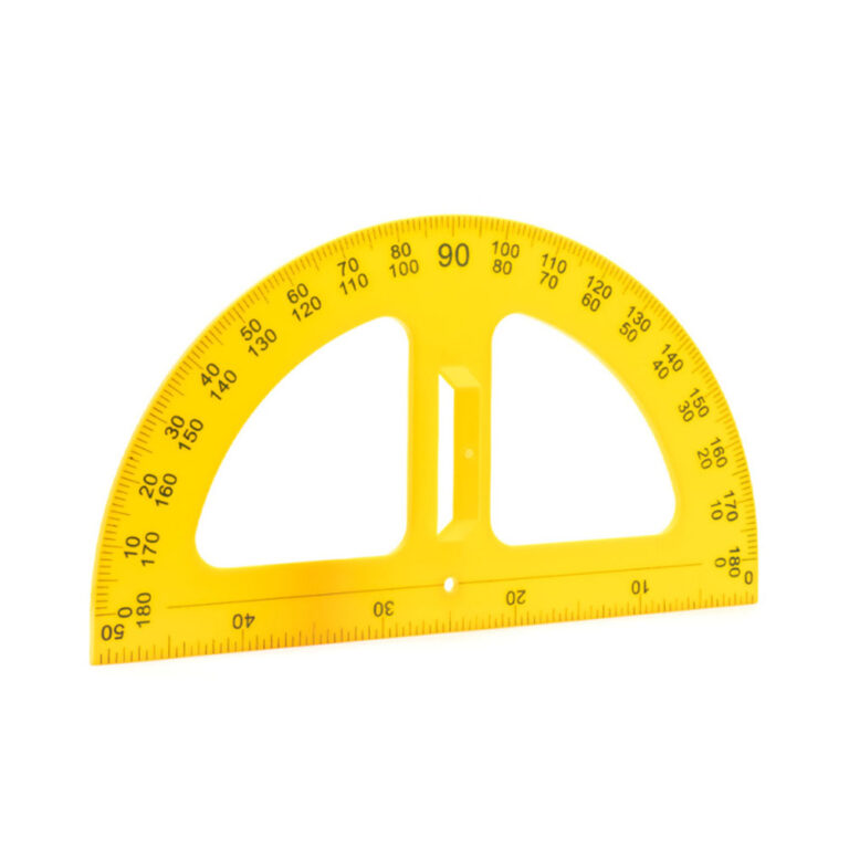 Raportor p/u tabla  plastic, cu maner