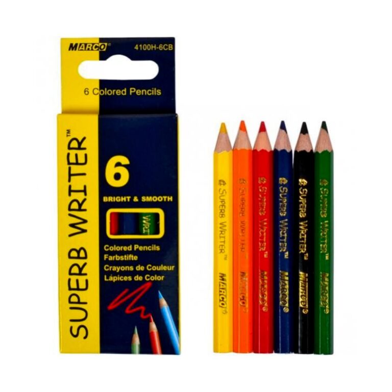 Creioane colorate Marco 6buc