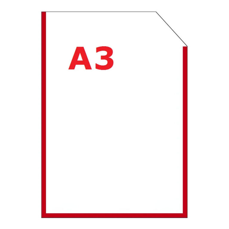 Buzunar pentru panou A3 plastic