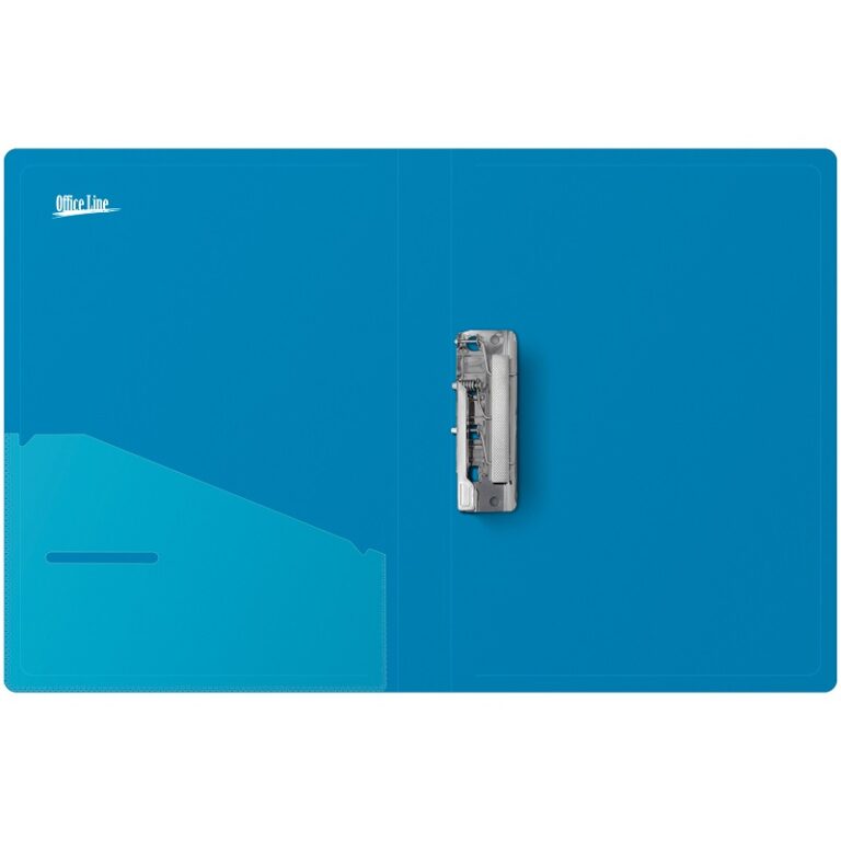 Папка пластиковая с боковым прижимом