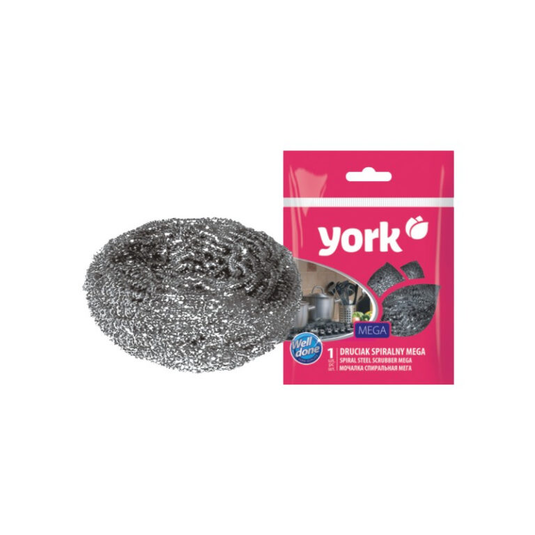 Губка металическая для посуды York 3шт
