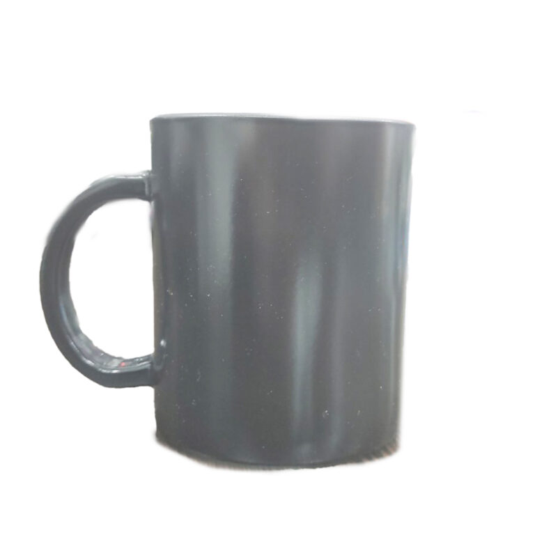 Cana cameleon sticla neagra cu imprimare 11oz