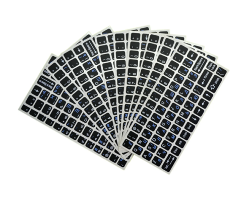 Стикеры алфавитные rus/ro/en для клавиатуры