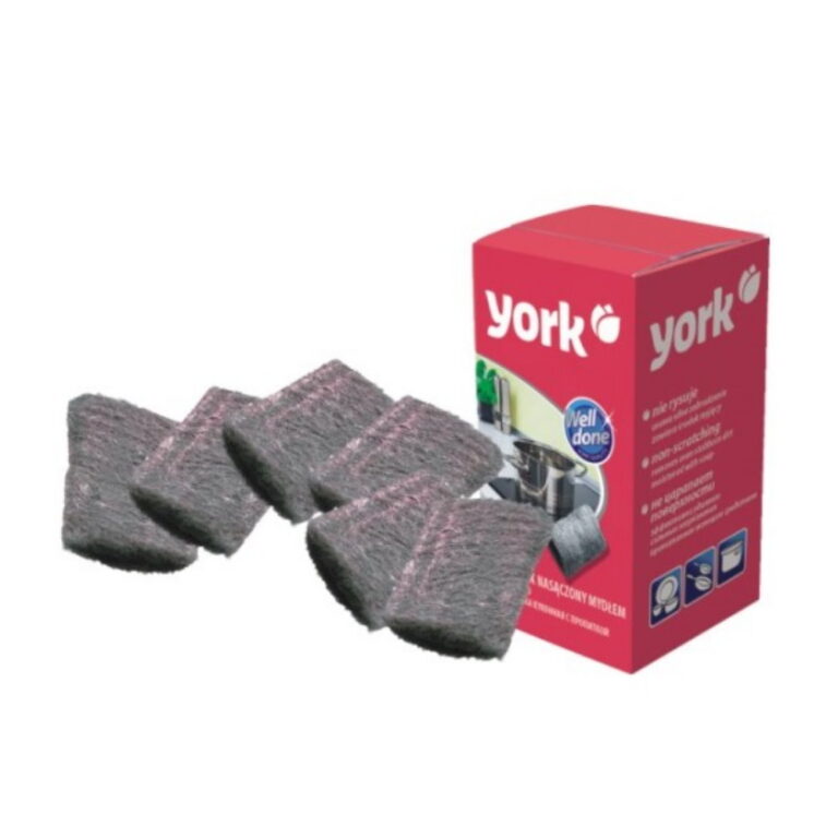 Мочалка кухонная с пропиткой York 6шт