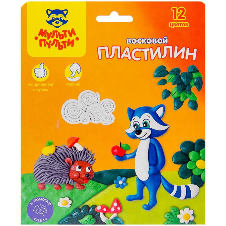 Plastilina Multi-Pulti 12 culori