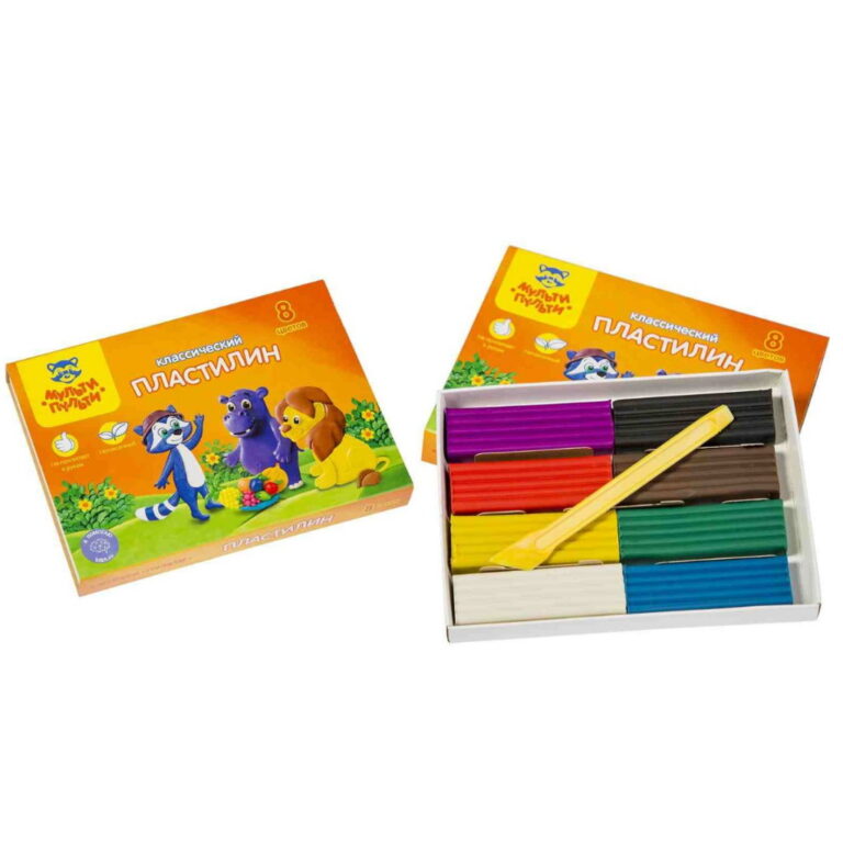 Plastilina Multi-Pulti 8 culori