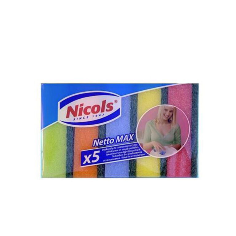 Губка для посуды Nicols 5шт