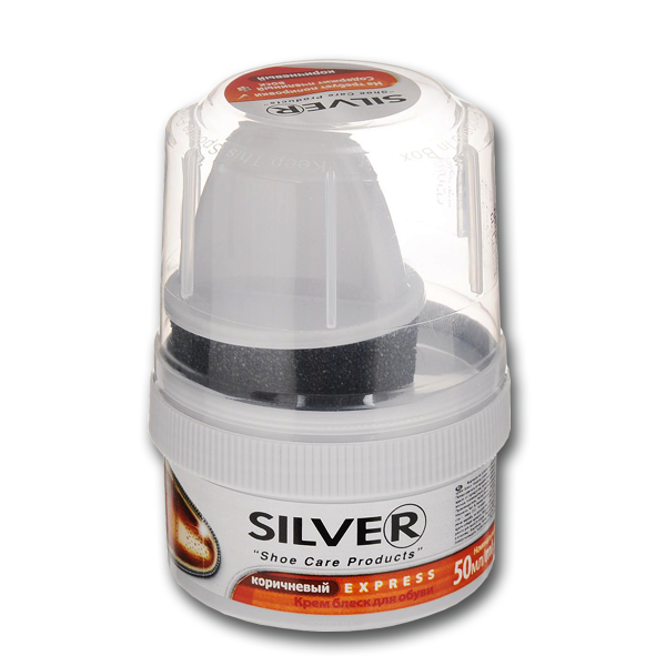 Crema pentru incaltaminte Silver cafenie