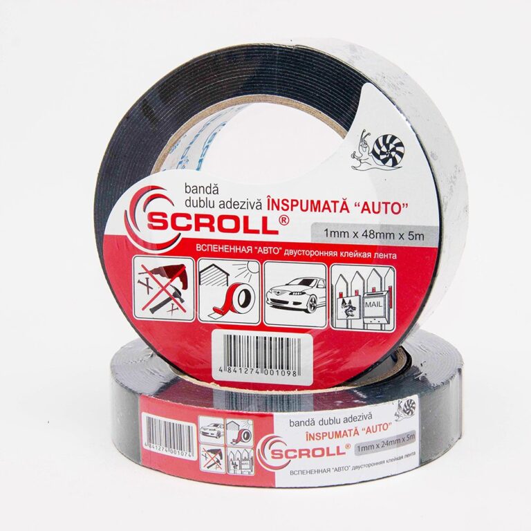 Banda dubla adeziva inspumata auto 24mm*5m
