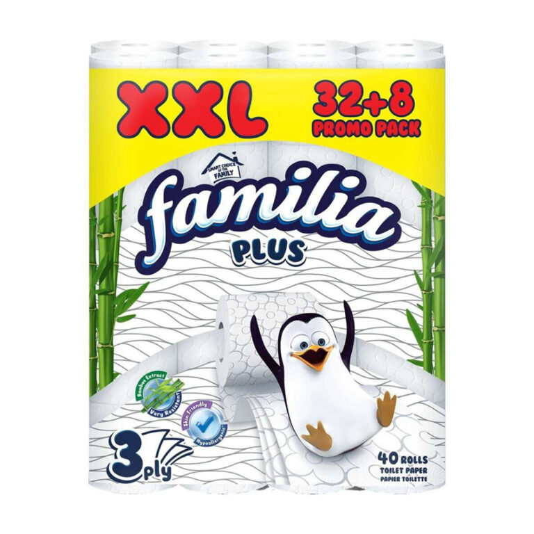 Hirtie igienica Familia Bambu 32+8buc/3st