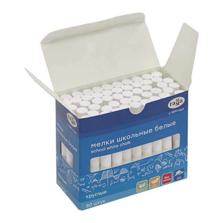 Creta alba rotunda moale Gamma50buc