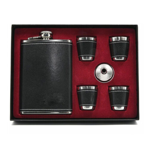 HIT-FLASK SET BLACK 4+1