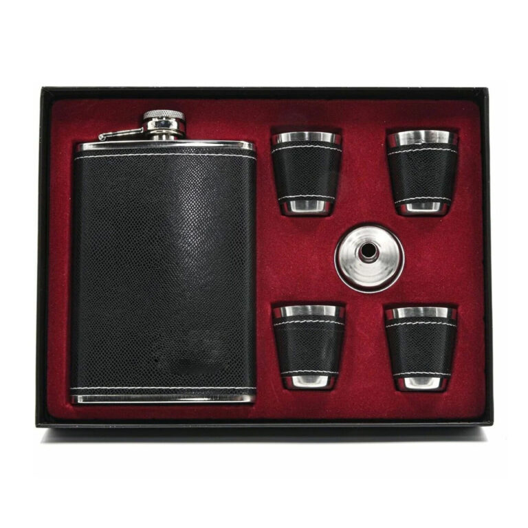 HIT-FLASK SET BLACK 4+1