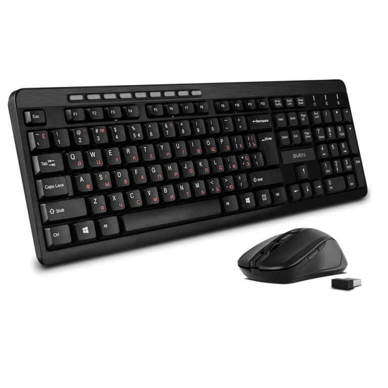 Tastatura + mouse Wireless SVEN KB-C3400W