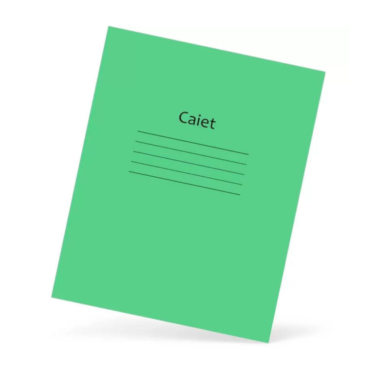 Caiet 12f linii inguste + linia oblica