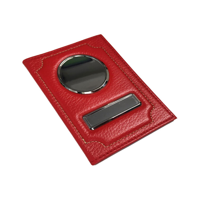 Invelitoare pentru documente auto rosu