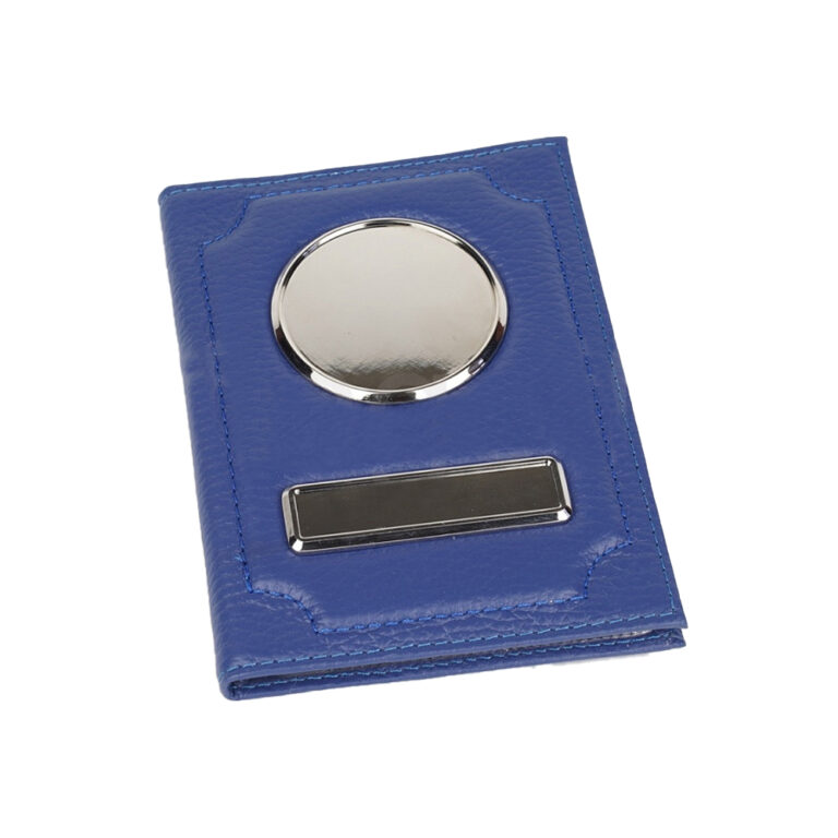 Invelitoare pentru documente auto albastru