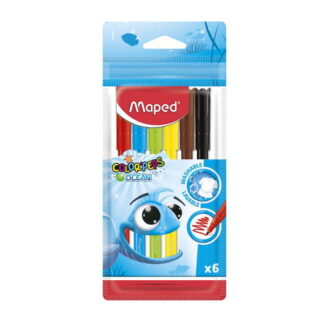 Carioci 6 culori Maped O�ean