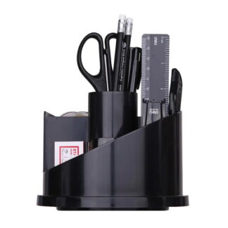 Suport pentru accesorii Deli 6 compartimente plastic