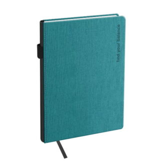 Agenda nedatata A5,136f turcoaz