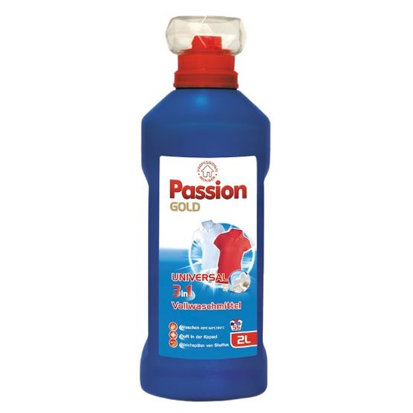 Detergent lichid 2L, Passion Gold universal