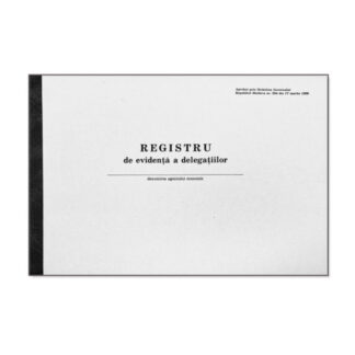 Registru de evidenta a delegatiilor 50f