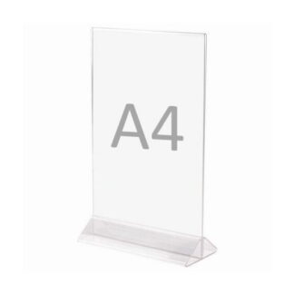 Suport pentru informatie A4 210*297mm plastic