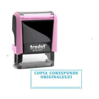Stampila Trodat 38*14 "Copia corespunde cu originalul"