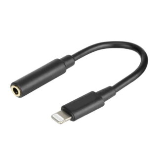 Adapter audio Lighting male to 3.5mm audio female 15cm