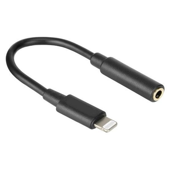 Adapter audio Lighting male to 3,5mm audio female 15cm