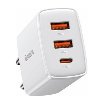Incarcator USB 2port USB + 1port Type-C 10W
