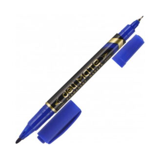 Marker permanent Deli dublu 1,0-1,5mm colorate