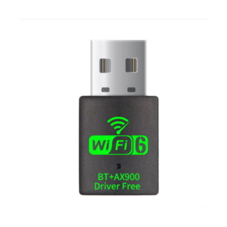 Wi-Fi + Bluetooth USB Adapter 900Mbps