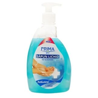 Sapun lichid 500ml, Prima-Efect, Antibacterial