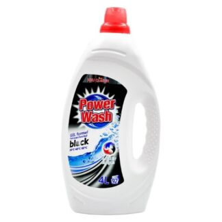 Detergent lichid 4L, Power Wash negru