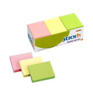 Bloc de notite adezive 38*51mm 3*100f neon